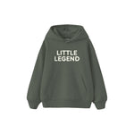 LITTLE LEGEND Çocuk Hoodie — Antrasit — ön görünüm