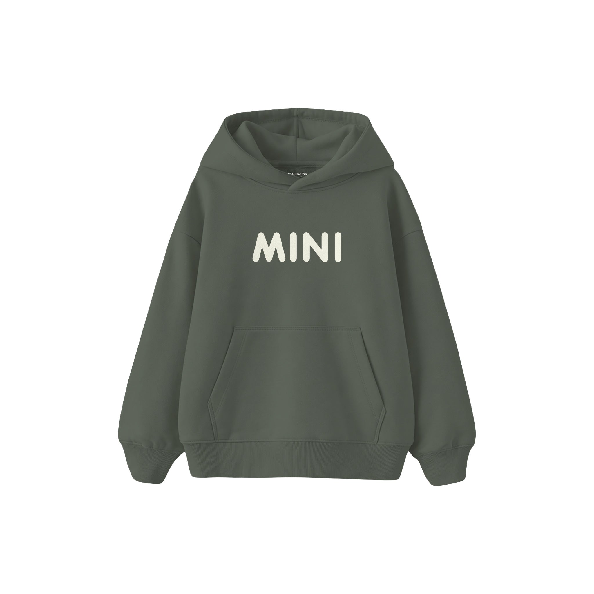 MINI Çocuk Hoodie — Antrasit — ön görünüm