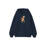 Scooter Giraffe Çocuk Hoodie — Lacivert — ön görünüm