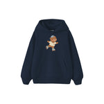 Roller Bear Çocuk Hoodie — Lacivert — ön görünüm