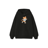 Roller Tiger Çocuk Hoodie — Siyah — ön görünüm