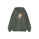 Roller Tiger Çocuk Hoodie — Antrasit — ön görünüm