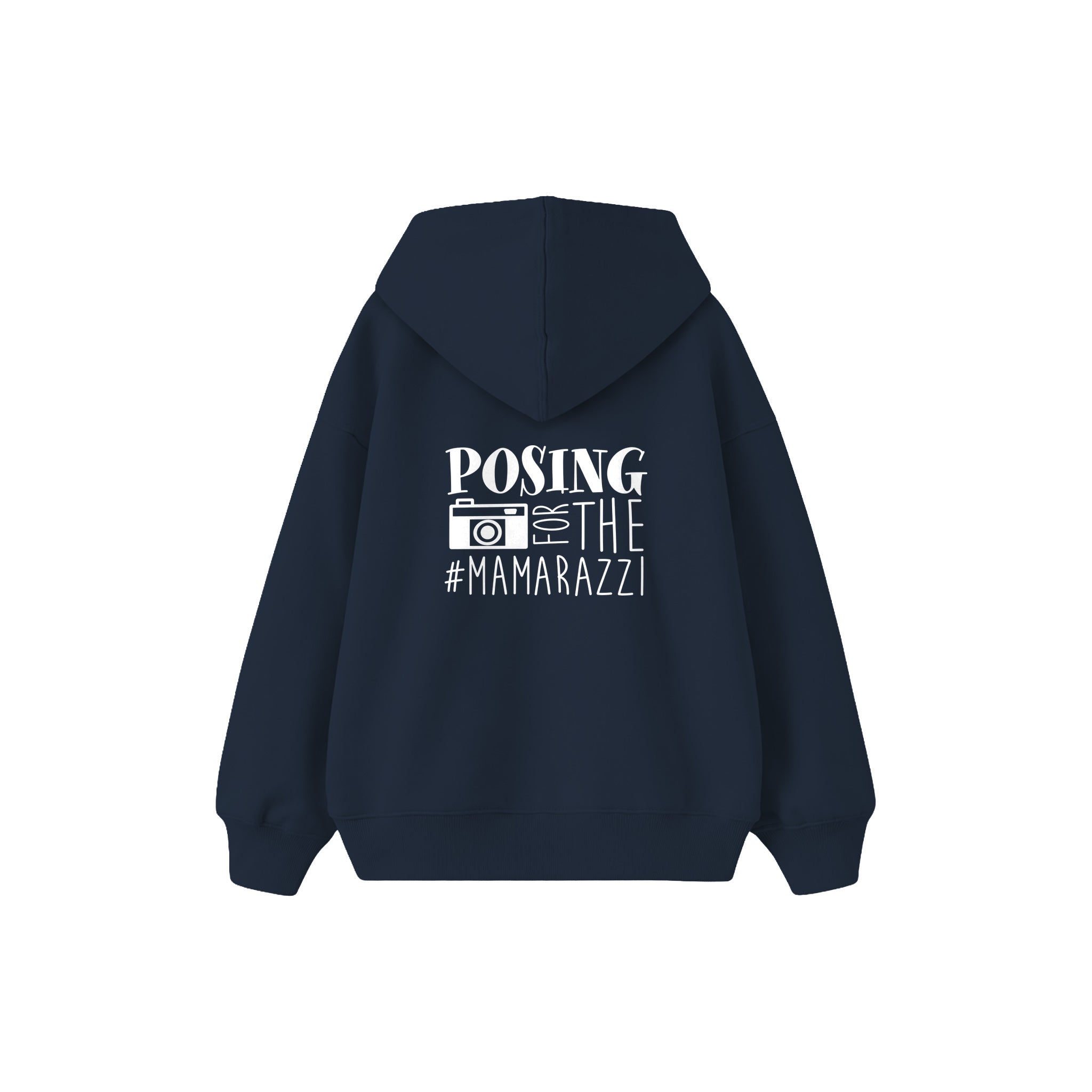 Mamarazzi Çocuk Hoodie — Lacivert — arka görünüm