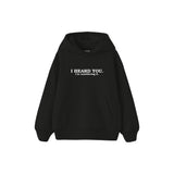 Selective Hearing Çocuk Hoodie — Siyah — ön görünüm