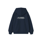 Weekend Management Çocuk Hoodie — Lacivert — arka görünüm