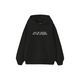 Out of Office Çocuk Hoodie — Siyah — ön görünüm