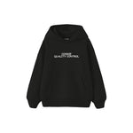 Quality Control Çocuk Hoodie — Siyah — ön görünüm