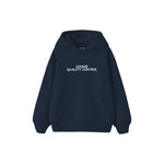 Quality Control Çocuk Hoodie — Lacivert — ön görünüm