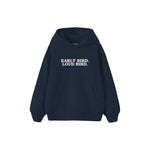 Early Bird Çocuk Hoodie — Lacivert — ön görünüm