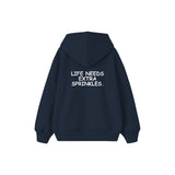 Extra Sprinkles Çocuk Hoodie — Lacivert — arka görünüm