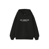 Art Director Çocuk Hoodie — Siyah — ön görünüm