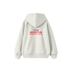 Tiny Rockstar Çocuk Hoodie — Beyaz — arka görünüm
