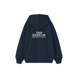 Tiny Rockstar Çocuk Hoodie — Lacivert — arka görünüm