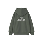 Tiny Rockstar Çocuk Hoodie — Antrasit — arka görünüm