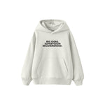 Unsupervised Ideas Çocuk Hoodie — Beyaz — ön görünüm