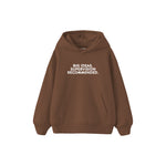 Unsupervised Ideas Çocuk Hoodie — Kahverengi — ön görünüm