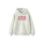Finders Keepers Çocuk Hoodie — Beyaz — ön görünüm