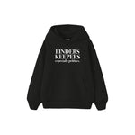 Finders Keepers Çocuk Hoodie — Siyah — ön görünüm