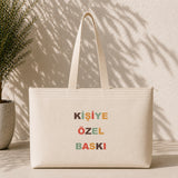 Kişiye Özel Baskılı Weekend Tote Bag