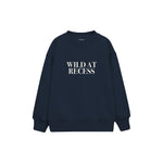 Wild At Recess Çocuk Sweatshirt — Lacivert — ön görünüm