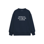 Ice Cream Taster Çocuk Sweatshirt — Lacivert — ön görünüm