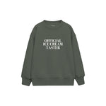 Ice Cream Taster Çocuk Sweatshirt — Antrasit — ön görünüm