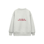 Ice Cream Days Forever Çocuk Sweatshirt — Beyaz — arka görünüm