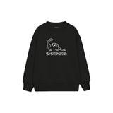 BABYSAURUS Çocuk Sweatshirt — Siyah — ön görünüm