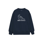 BABYSAURUS Çocuk Sweatshirt — Lacivert — ön görünüm