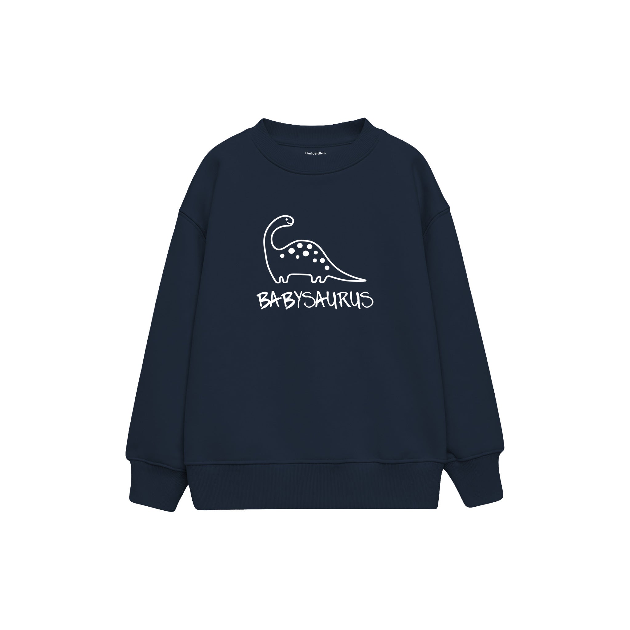 BABYSAURUS Çocuk Sweatshirt — Lacivert — ön görünüm