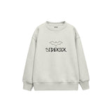 SIDEKICK Çocuk Sweatshirt — Beyaz — ön görünüm