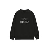 SIDEKICK Çocuk Sweatshirt — Siyah — ön görünüm