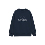 SIDEKICK Çocuk Sweatshirt — Lacivert — ön görünüm