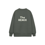 The Remix Çocuk Sweatshirt — Antrasit — arka görünüm