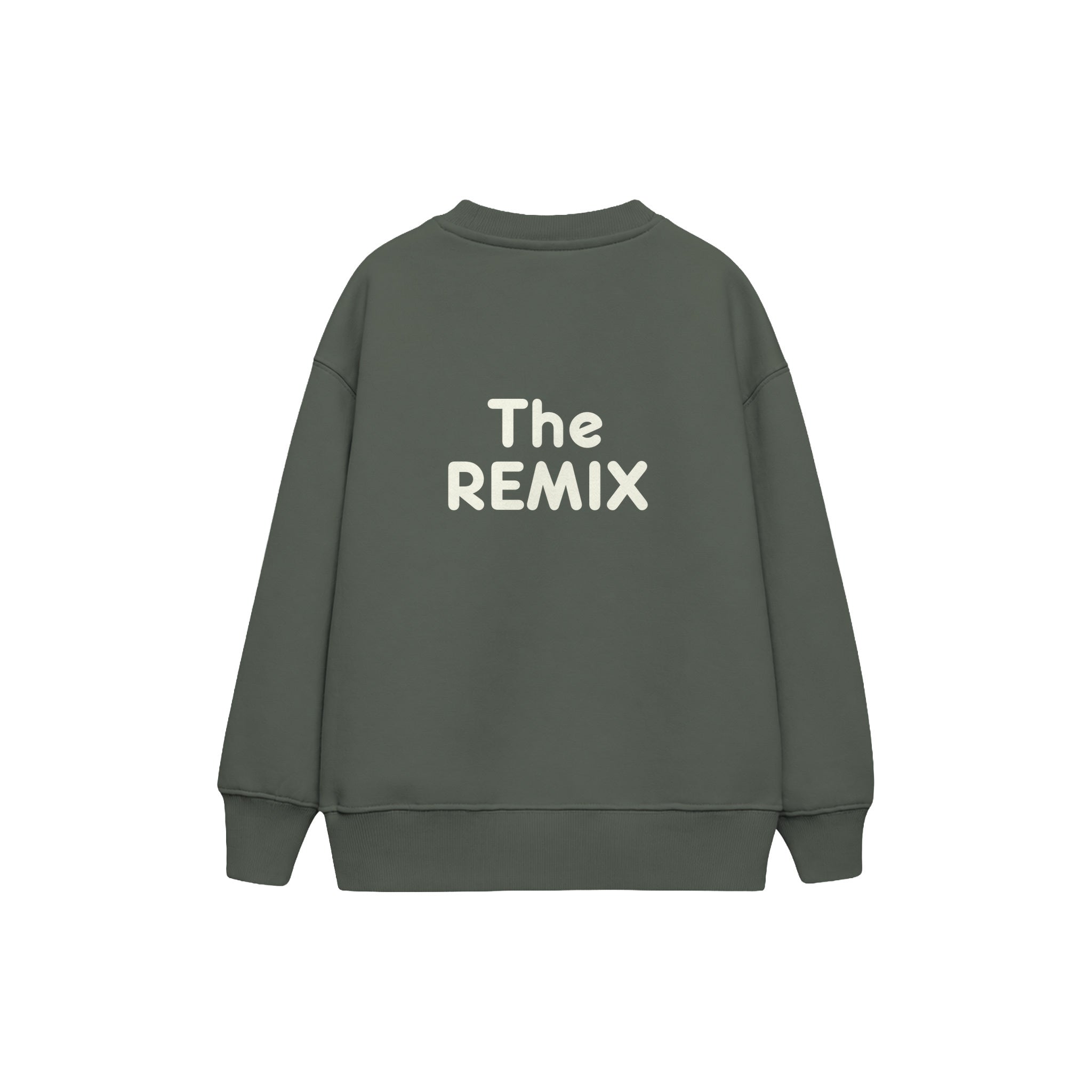The Remix Çocuk Sweatshirt — Antrasit — arka görünüm