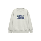 LITTLE LEGEND Çocuk Sweatshirt — Beyaz — ön görünüm