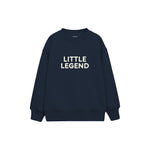 LITTLE LEGEND Çocuk Sweatshirt — Lacivert — ön görünüm
