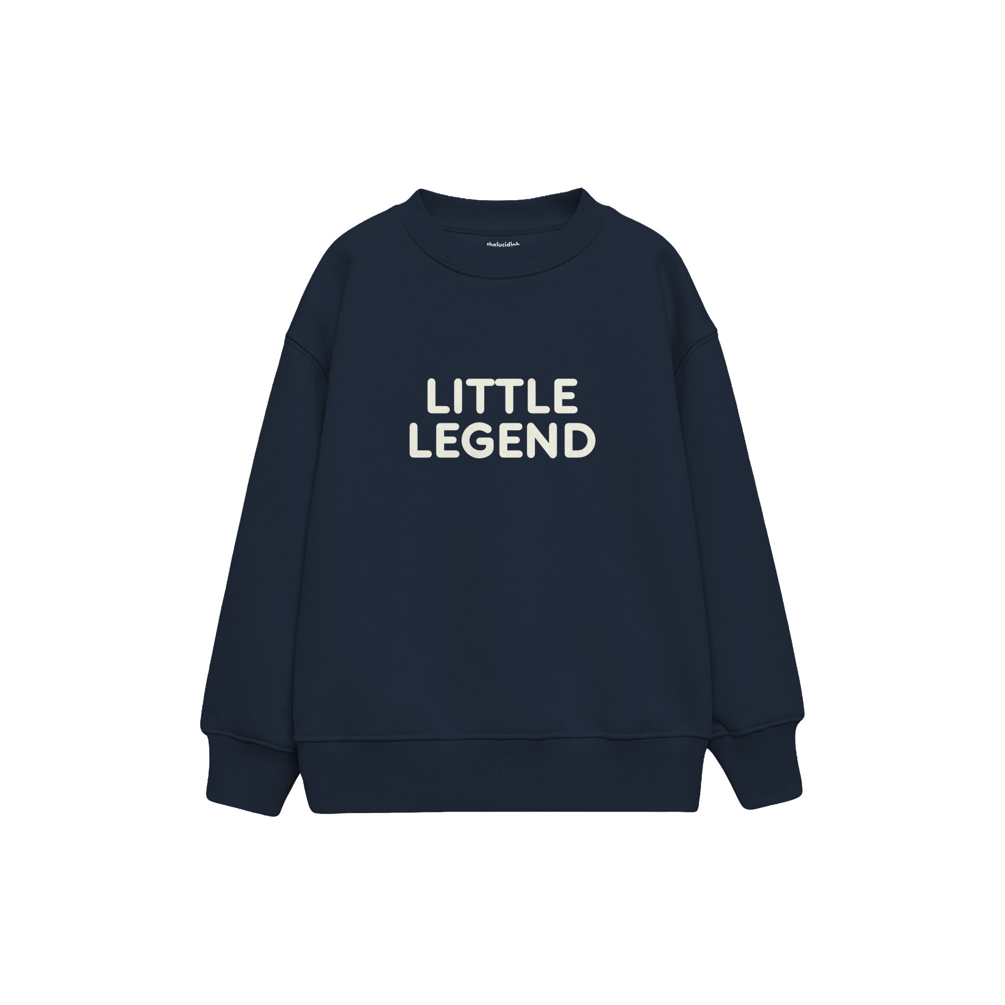 LITTLE LEGEND Çocuk Sweatshirt — Lacivert — ön görünüm
