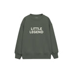 LITTLE LEGEND Çocuk Sweatshirt — Antrasit — ön görünüm