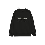 CREATION Çocuk Sweatshirt — Siyah — ön görünüm