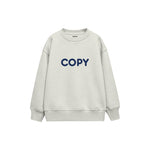 COPY Çocuk Sweatshirt — Beyaz — ön görünüm