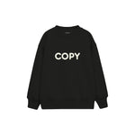 COPY Çocuk Sweatshirt — Siyah — ön görünüm