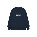 MINI Çocuk Sweatshirt — Lacivert — ön görünüm