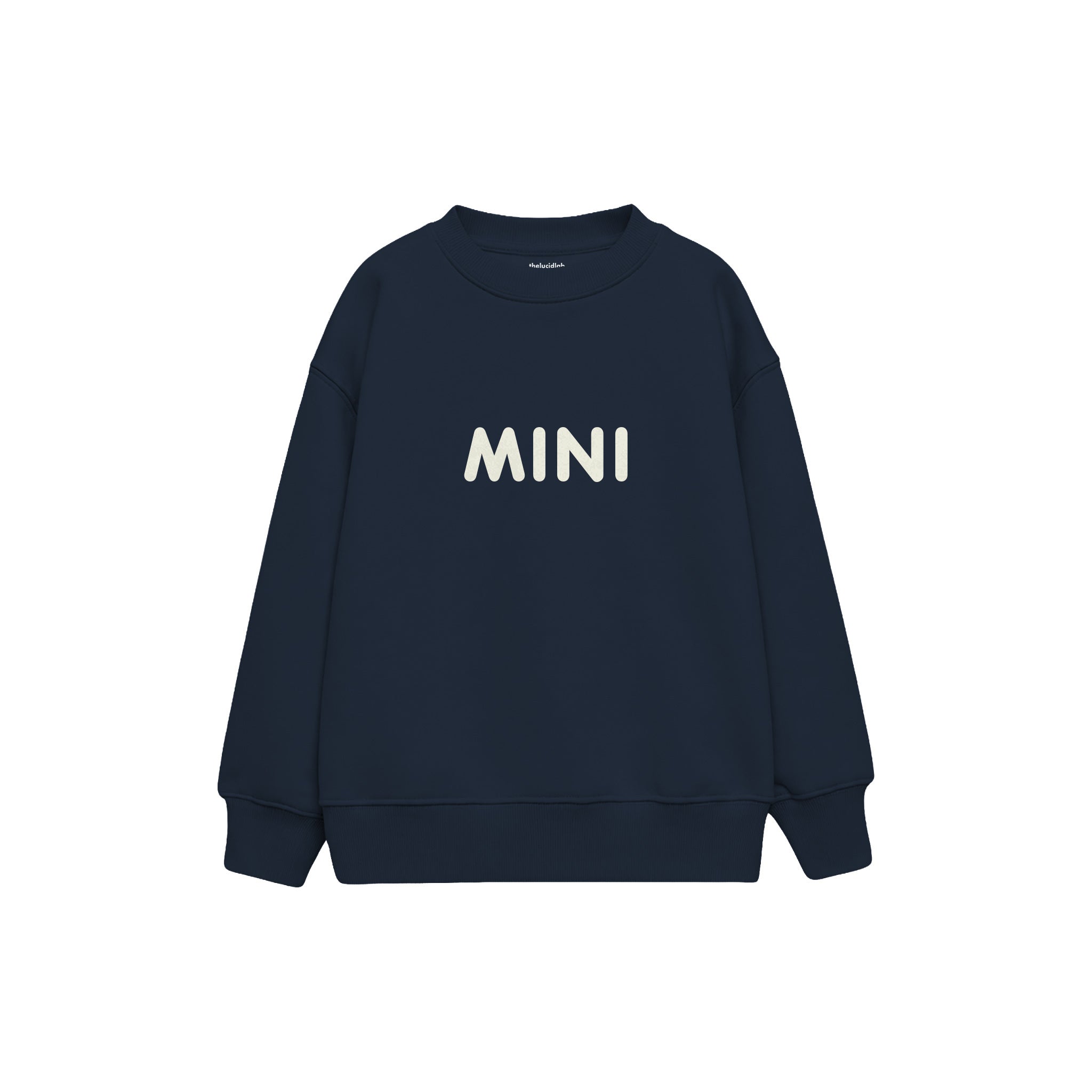MINI Çocuk Sweatshirt — Lacivert — ön görünüm