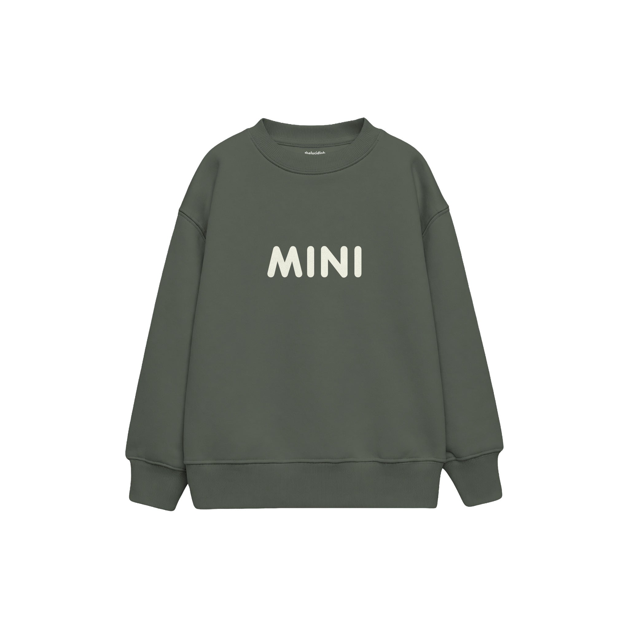 MINI Çocuk Sweatshirt — Antrasit — ön görünüm