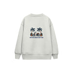 Never Been Better Çocuk Sweatshirt — Beyaz — arka görünüm