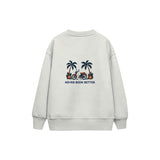 Never Been Better Çocuk Sweatshirt — Beyaz — arka görünüm