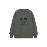 Never Been Better Çocuk Sweatshirt — Antrasit — arka görünüm