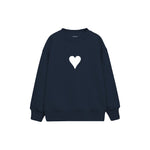 Little Heart Çocuk Sweatshirt — Lacivert — ön görünüm