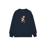 Scooter Giraffe Çocuk Sweatshirt — Lacivert — ön görünüm